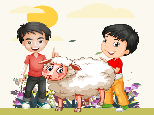 قصة خروف العيد .. قصص عيد الاضحى مصورة للاطفال