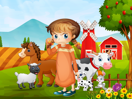 قصة سمر و المزرعة قصص تربوية للاطفال