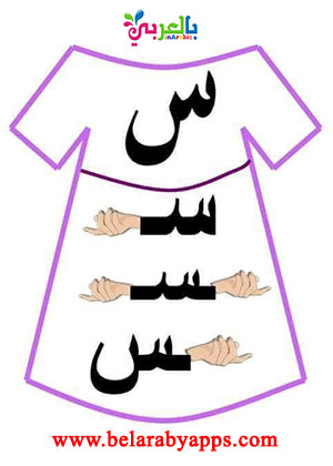 بطاقات الحروف الهجائية للأطفال في اول الكلمة وسطها وآخرها مواضع الحروف بالعربي نتعلم