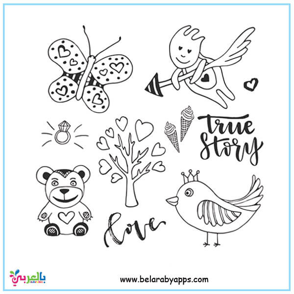 Butterfly Coloring Pages For Kids, Preschool ⋆ BelarabyApps