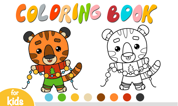 New Year 2022 Coloring Pages PDF.. Free Printable