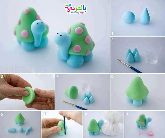 اعمال بالصلصال للاطفال