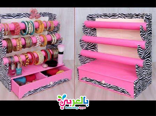 صنع اشياء من الكرتون للبنات اعمال يدوية بدون تكاليف بالعربي نتعلم