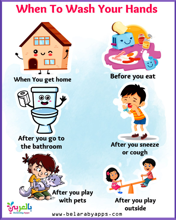 Printable Hand Washing Posters For Kids ⋆ Belarabyapps