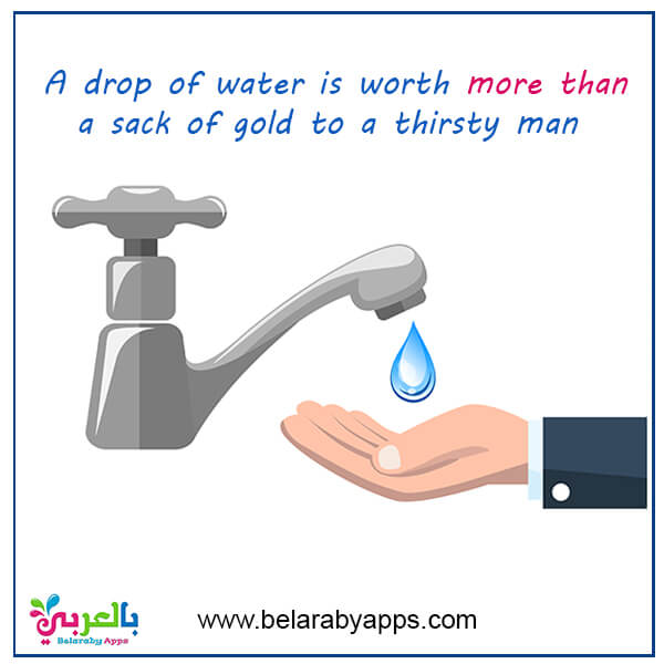 لافتات عن ترشيد استهلاك الماء عبارات قصيرة عن ترشيد الماء ⋆ بالعربي نتعلم