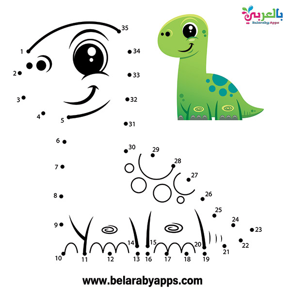 Free Printable Connect The Dots To Draw Animals Belarabyapps