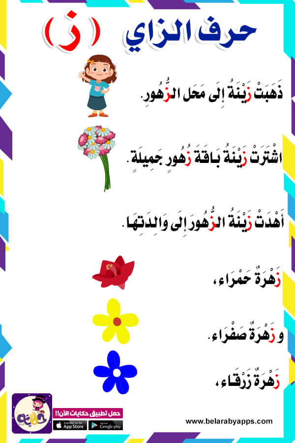 صفات بحرف الراء